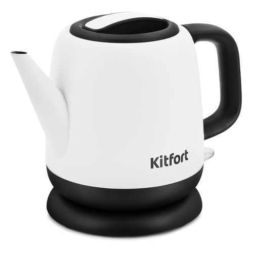 Чайник Kitfort KT-6112 белый/черный