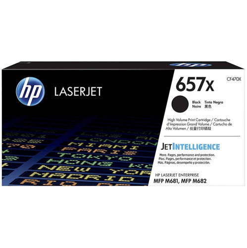 Картридж лазерный HP 657X CF470X черный (28000стр.) для HP CLJet Enterprise Flow M681z/M682z/681dh/681f