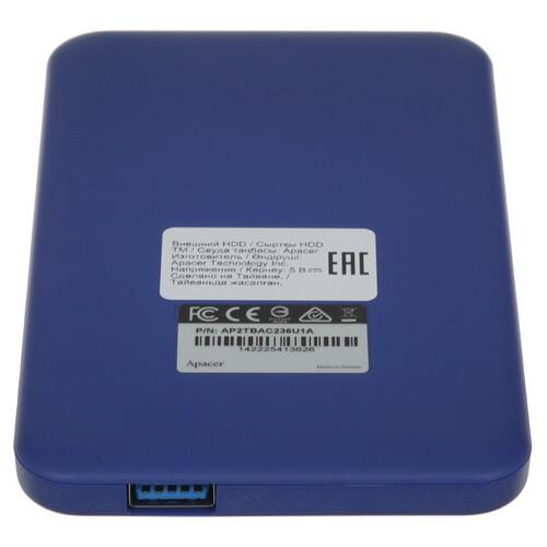 2 ТБ Внешний HDD Apacer AC236 [AP2TBAC236U-1]