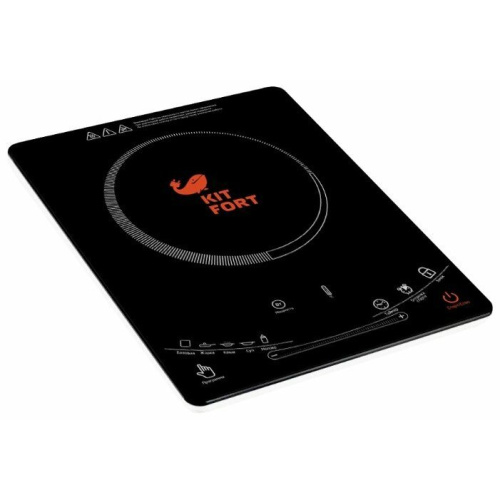 Плита Kitfort КТ-106 черный стеклокерамика