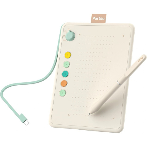 Графический планшет PARBLO Ninos Q кремовый