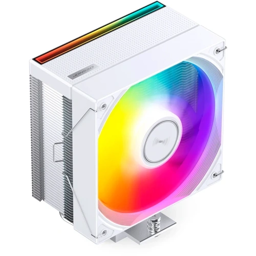 Кулер JONSBO CB40 White LGA1851/1700/1200/115X/AM5/AM4 (TDP 225W, PWM, 120mm ARGB LED Fan, 4 тепловые трубки, 4-pin, белый) Retail
