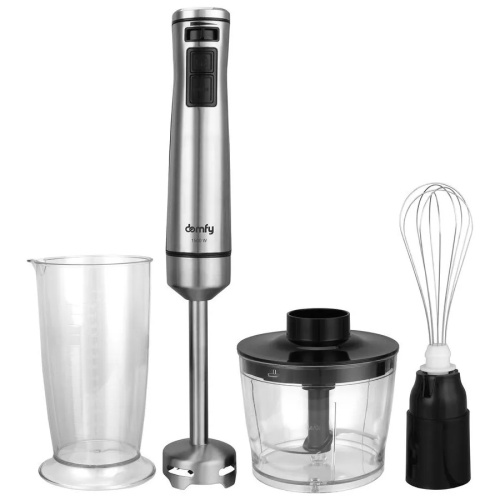 Блендер погружной Domfy DSM-HB401 серебристый/черный