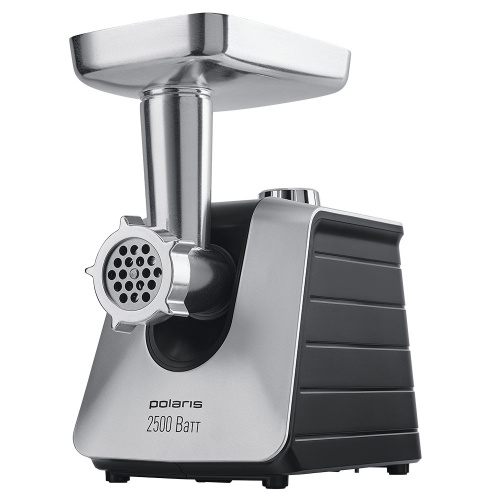 Мясорубка Polaris PMG 2561 черный/серебристый