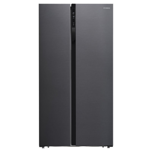 Холодильник Hyundai CS5003F черный 178x91.1x63.6см (двухкамерный) Side by Side
