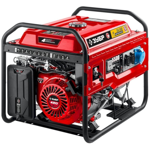 Генератор ЗУБР СБА-5500 бензиновый с автозапуском