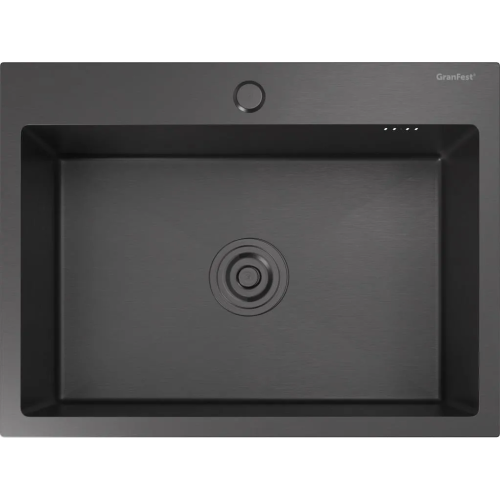 Мойка GranFest 6045 PVD графит