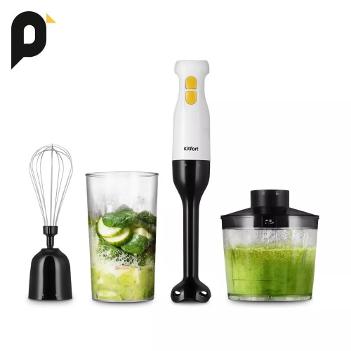 Блендер KitFort КТ-3511 белый/черный