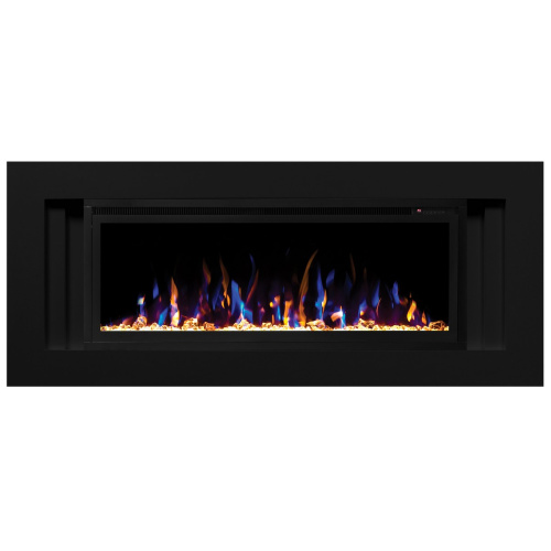 Электрокамин RealFlame Stockholm BLM черный с очагом Saphir 42