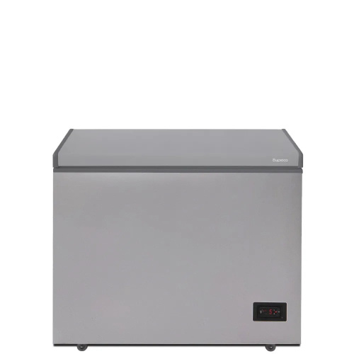 Морозильный ларь БИРЮСА M210KDN 160л металлик