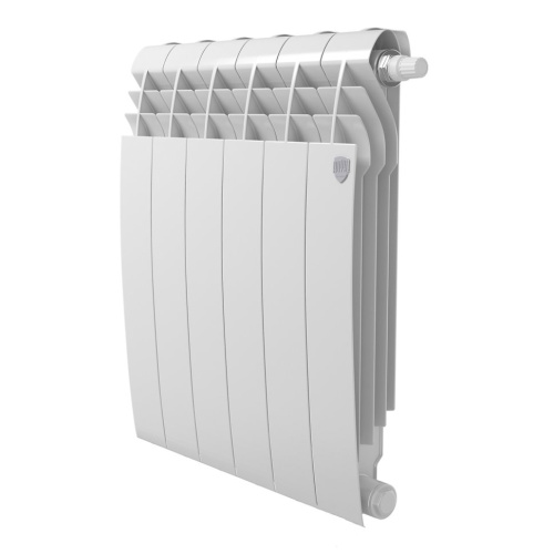 Биметаллический радиатор отопления Royal Thermo BiLiner 500 Bianco Traffico VR80 6 секций