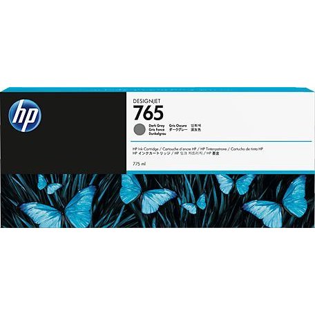 Картридж струйный HP 765 F9J54A темно-серый (775мл) для HP Designjet T7200