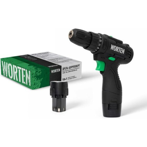 Дрель-шуруповёрт WORTEN IM (КА-90000328) 1АКБ+ЗУ