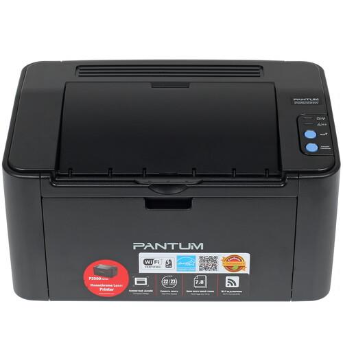 Pantum P2500NW Принтер лазерный (черно-белая печать, A4, 22 стр., 1200x1200 dpi, 128Mb, USB2.0, сетевой, WiFi)