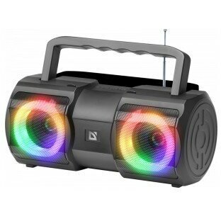 Портативная колонка DEFENDER Beatbox 20 (65420) 20Вт, Light/BT/MIC/FM/USB/TF