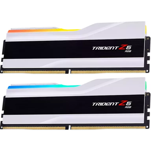 ОЗУ G.SKILL Trident Z5 RGB 32GB (F5-6000J3238F16GX2-TZ5RW) (2x16GB) DDR5 6000MHz CL32 (32-38-38-96) 1.35V / White