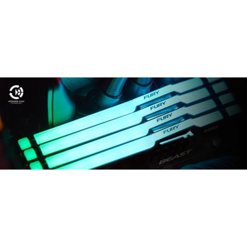 ОЗУ Kingston Fury Beast KF568C34BBEA-16 DDR5 - 1x 16ГБ 6800МГц, DIMM, Ret