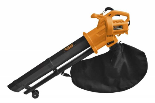 Воздуходувка-пылесос Carver BV 2800E черный/оранжевый 01.005.00009