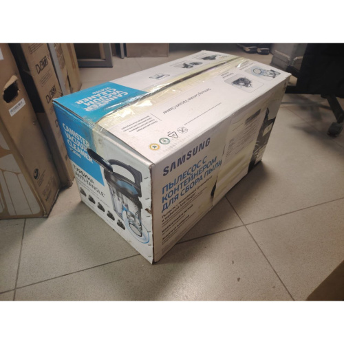 УЦ Пылесос Samsung VC15K4136VL (плохая упаковка, сколы пластика шланга)