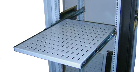 Полка выдвижная ЦМО ТСВ-58 серый нагр.30кг 19" 582мм (1шт)