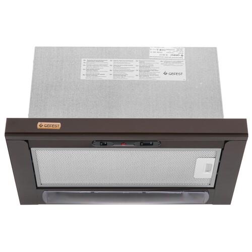 Вытяжка телескопическая Gefest ВО 4501 К17 коричневый/коричневый