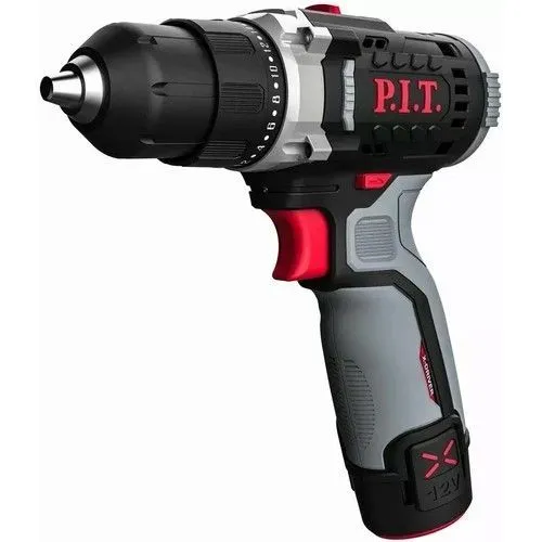 Дрель бесщеточная P.I.T. PBM12K-10B/2 X-Driver (2АКБ 1,5Ач, ЗУ, кейс)