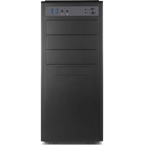 Корпус Foxline FL-886-FL500S-U32 ATX case, black, w/PSU 500W 12cm, w/2xUSB3.0, w/ pwr cord, w/o FAN