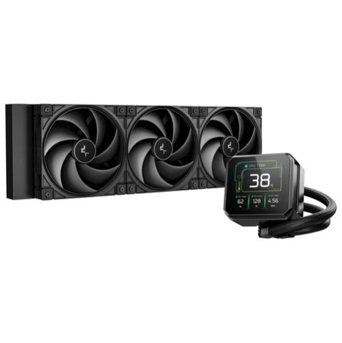 СВО DEEPCOOL Spartacus 360 LGA1851/1700/AM5/AM4 (TDP 320W, ARGB Pump, Anti-Leak edition, PWM, Triple Fan) Ret