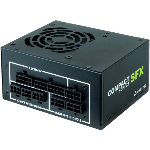 Блок питания Chieftec Compact CSN-650C ATX 2.3, 650W, SFX, Active PFC, 80mm fan, 80 Plus Gold, Full Cable Management Retail