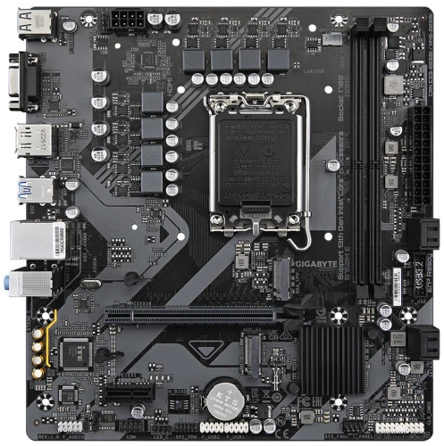 Материнская плата Gigabyte B760M E rev. 1.0