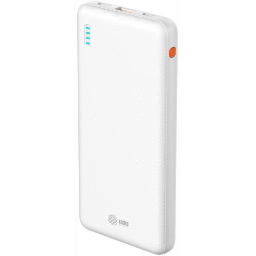 Мобильный аккумулятор Cactus CS-PBFSBA-10000 белый