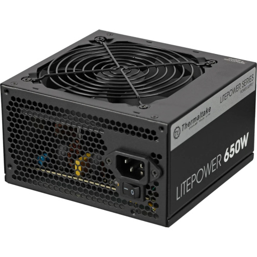 Блок питания Thermaltake LT-650P (PS-LTP-0650NPCNEU-2) ATX 650W (24+4+4pin) APFC 120mm fan 5xSATA RTL