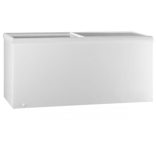 Морозильный ларь POZIS FH-258 белый, стеклянная крышка