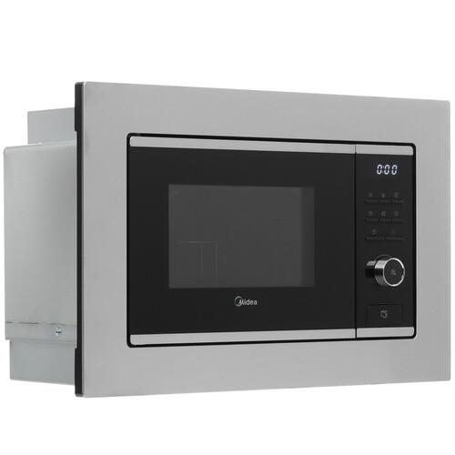 Встраиваемая микроволновая печь Midea MI72200X серебристый
