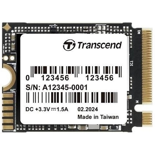 SSD Transcend GMTE310S (TS512GMTE310S) 512GB, 3D TLC NAND, M.2 2280,PCIe Gen3x4, DRAM-less