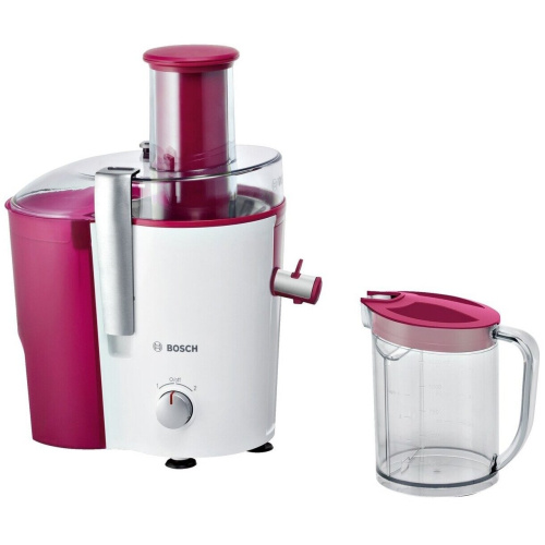Соковыжималка центробежная Bosch MES25C0 белый/бордовый
