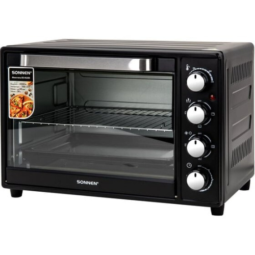 Мини-печь SONNEN EO-HL38K (458306) черная