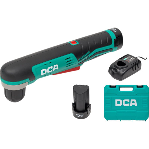 Дрель угловая DCA ADJZ14-10 (Type EK) 2АКБ+ЗУ