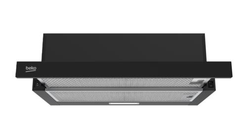 Вытяжка телескопическая Beko BHNT613R4CB черный/черный