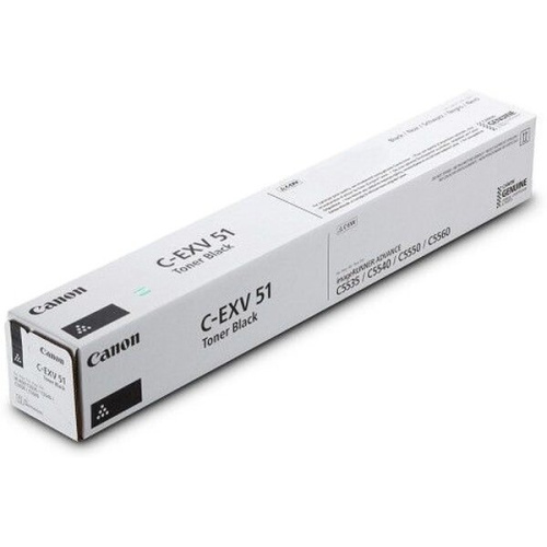 Тонер Canon C-EXV51BK 0481C002 черный туба для копира iR-ADV C5535/5535i/5540i/5550i/5560ii MFP