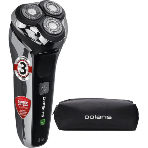 Бритва Polaris PMR 0305R wet&dry PRO 5 blades черный