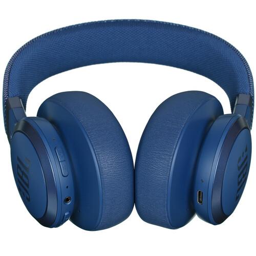 Беспроводные/проводные наушники JBL LIVE 660NC синий