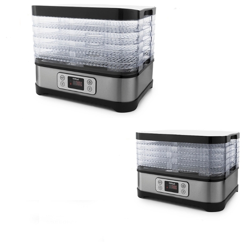 Сушка для фруктов и овощей Kitfort КТ-1903 черный