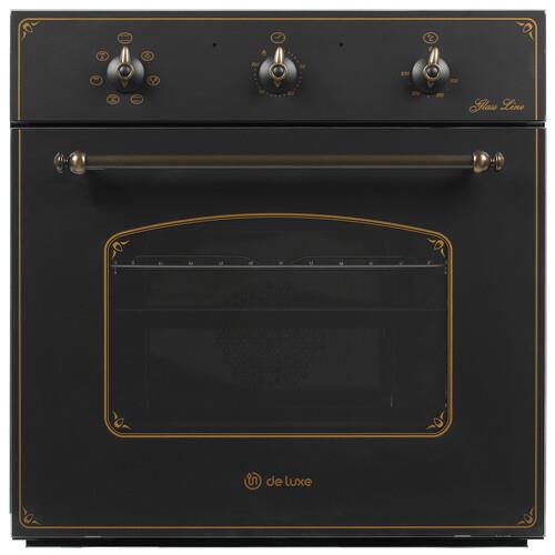 Электрический духовой шкаф De Luxe 6006.03эшв-062 черный