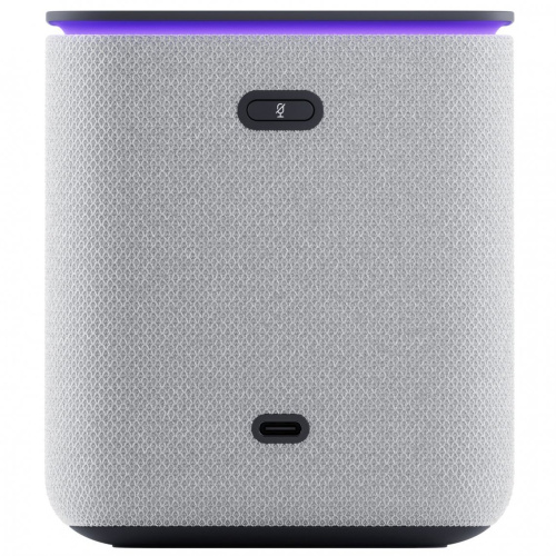 Яндекс Станция Миди YNDX-00054GRY с Алисой, с Zigbee gray