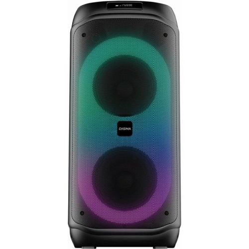 Минисистема Digma D-MC1722 черный