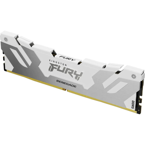 ОЗУ Kingston Fury Renegade KF564C32RW-16 DDR5 - 1x 16ГБ 6400МГц, DIMM, White, Ret