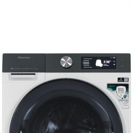 Стиральная машина Hisense WF7S1247BW белый