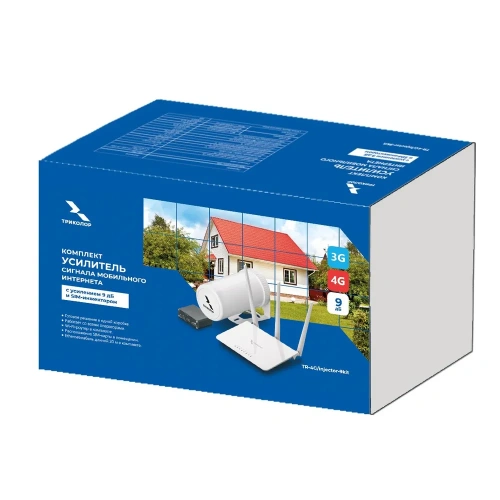 Усилитель сигнала сотовой связи Триколор TR-4G/injector-9kit 20м (046/91/00055155)