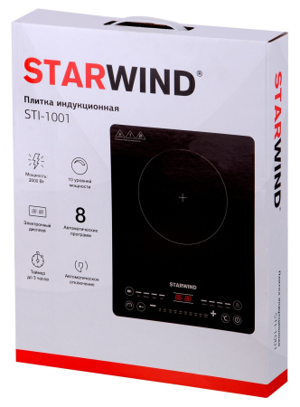 Плита Starwind STI-1001 черный